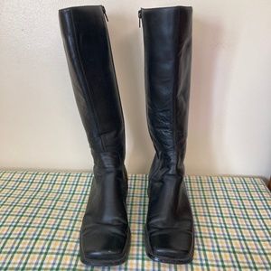 Women's Bass Brindle II Calf-high Boots with Zip Closure